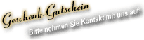 Geschenk-Gutschein