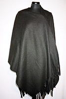 Poncho aus Vlies