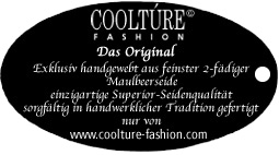 Das Original - Seidenqualität von Coolture Fashion